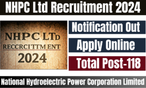 NHPC Ltd Recruitment 2024